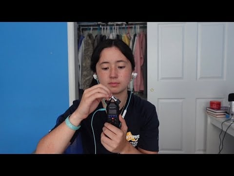 ASMR With the Zoom H1 Mic (new mic)