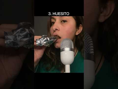 Que sonido te gusta más? #asmr #relax #asmrcommunity #asmrfood #snacks #asmrsnacks