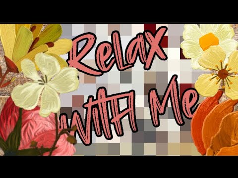 ASMR VISUAL & SOUND TRIGGERS: VINTAGE FLOWER STICKER PUZZLE #591