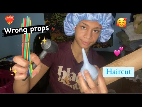 ASMR - Wrong Props Haircut (Arkin)