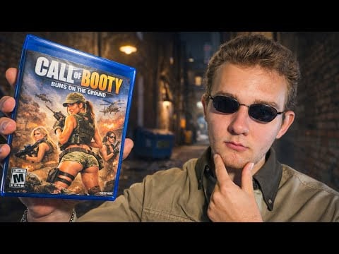 ASMR selling you ILLEGAL video games