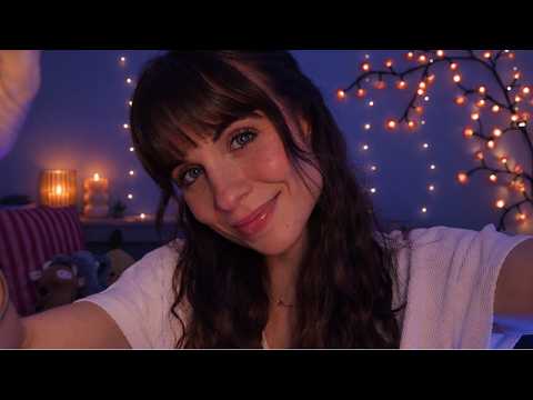 ASMR - Massage crânien & massage des oreilles POUR DORMIR DIRECT 💆🏻‍♀️💙 (Attentions personnelles)