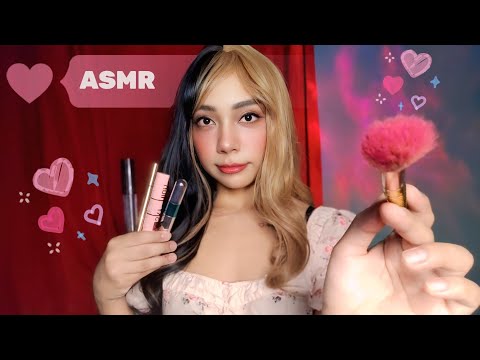 ASMR RAPIDO E CAÓTICO, TE ARRUMANDO PARA UMA FESTA DE CARNAVAL, MAKEUP ROLEPLAY #ASMR