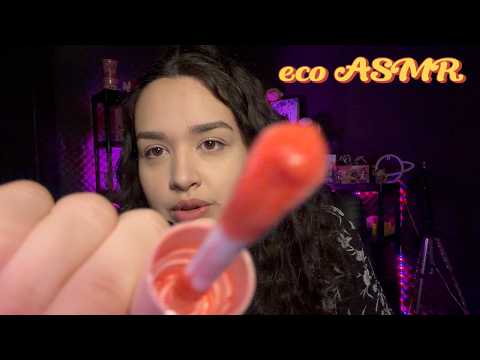 {ASMR} com ECO do microfone 🎙️