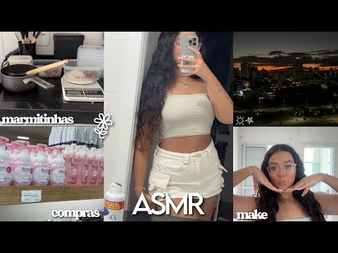 ASMR VLOG: UM DIA COMIGO 🌟🧚🏻‍♀️ | comprinhas, cozinhando…