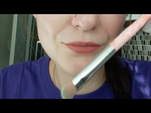 ASMR- En kort extra lofi mic brushing(swedish)