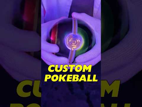 Designing You a CUSTOM Pokeball #asmr #shorts