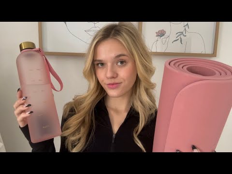 ASMR Sassy Pilates Instructor Roleplay 💗