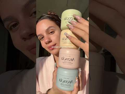ASMR with Arencia mochi cleanser🪷🍚🌿#Arencia #RiceMochiCleanser  #MochiCleanser #kbeauty #skincare