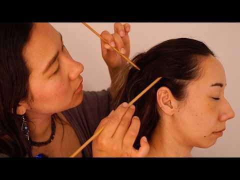 You Won't Stay Awake...ASMR Inaudible Scalp Check, Acupoint Therapy, Myofascial Release Massage