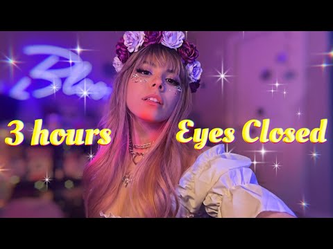 ASMR Luna Bloom Eyes Closed Compilation (3 Hours)