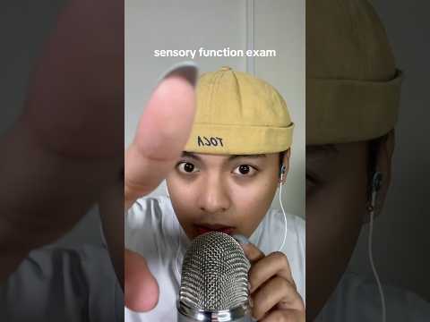 let's test your sense of touch #asmr #asmrvideo #markasmroffcial #sleep #roleplay