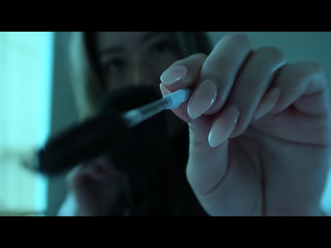 ASMR  || UP Close Visual Triggers w/ Objects and Mouth Sounds (tingly and sleepy)