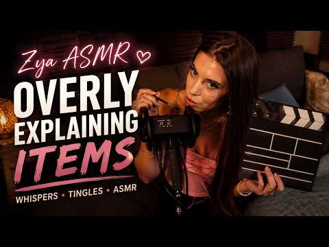 Zya ASMR Overly Explains Random Items 💗 Whispered Tingles for Sleep & Relaxation