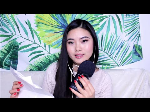 The ASMR TAG - Close up Whisper(25 Questions Challenge)