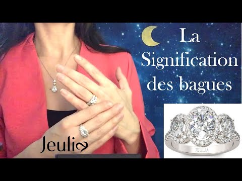 ASMR * Signification des bagues * Unboxing Jeulia