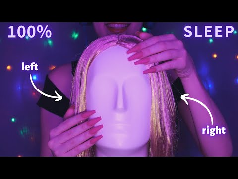 Asmr Binaural Dummy Head Mic Scratching , Massage & Tapping | Hypnotic Asmr No Talking for Sleep 1H