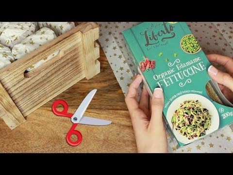 Delicate gift wrapping ASMR [Crate paper] 🎁