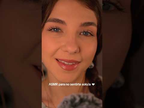 ASMR para cuando necesitas compañía🤍 #asmr #asmrespañol #asmrrelajante #asmrparadormir #noestassolo