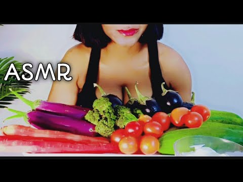 ASMR - VEGGIES PLATTER [EXTREMELY CRUNCHY] EATING SOUNDS ( no talking)