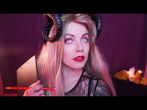 ASMR DEMON JOB INTERVIEW IN HELL asmr roleplay