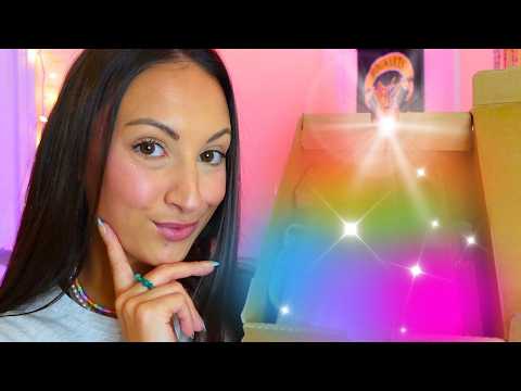 ASMR Mystery Box of Old School Channel Triggers 🔮