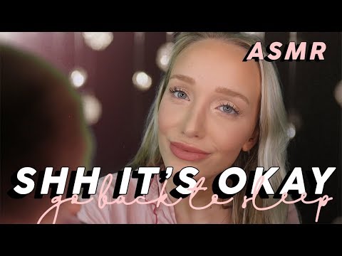 ASMR Shhh It’s Okay, Go Back To Sleep Role-play (Whispers, Face Brushing, Finger Fluttering...)