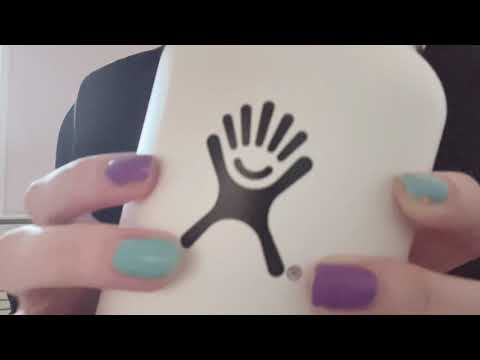 lofi asmr hydro flask tapping