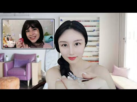 *ASMR* Vietnamese Nail Salon Ft. French Cousin asmr Elise (Soft Spoken Accents)