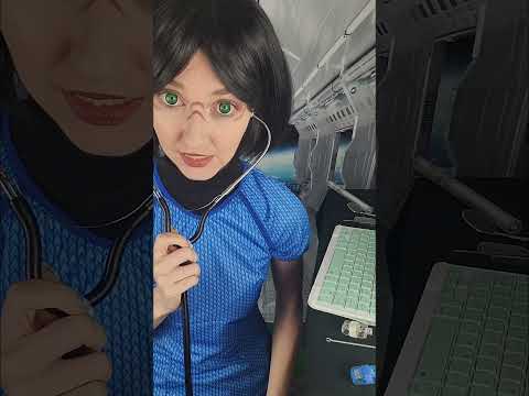 ASMR Starfleet Doctor Checks Your Breathing #shorts