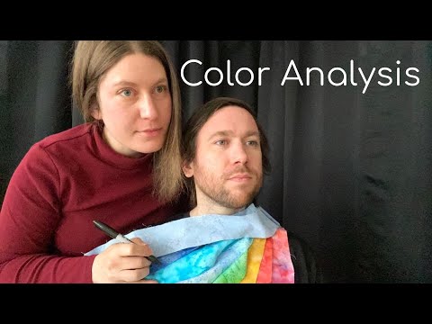 Real Person ASMR - Personal Color Analysis [Calming, Soft Spoken]