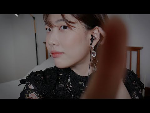 ASMR 셀프 팅글 느껴보기! 내가 나에게 팅글마사지 / 두부 더미헤드 / Face touching and Ear touching on myself