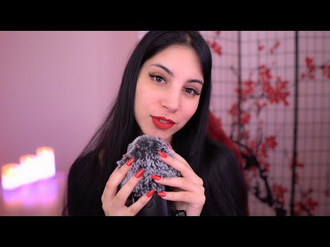 ASMR SUSURROS, CARICIAS & AFIRMACIONES POSITIVAS ❤️ (Lluvia de fondo☔) MUY RELAJANTE