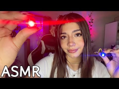 ASMR ESPAÑOL / EXAMEN DE LA VISTA muy RELAJANTE + TEST VISUAL BOMBA e impredecible