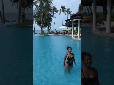 How would you like to enjoy this view from Melati’s main pool in Koh Samui?
