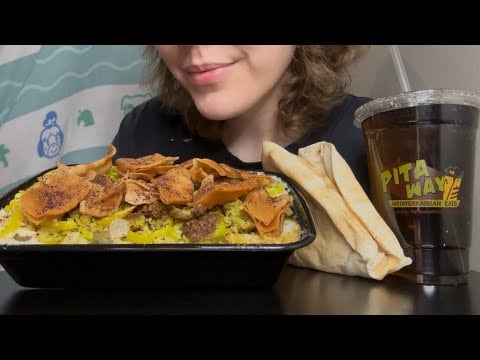 ASMR Pita Way Mukbang