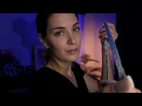 ASMR Face Measuring & Drawing You No Talking 💤 YOU WILL FALL ASLEEP