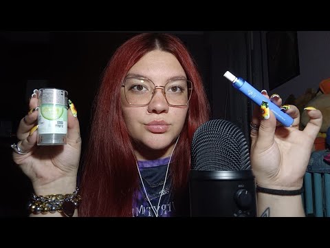 CHIACCHIERE E SMOKING (Show & Tell prodotti Skincare) 😴💜 | ASMR ITA