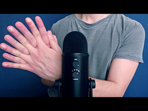 ASMR 45 Minutes of JUST Hand Sounds (FAST & AGGRESSIVE) no talking