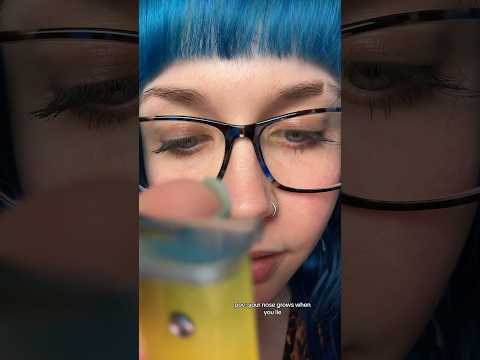ASMR your nose grows when you lie 😡full on✅⏰ #shorts #asmrmeasuring #personalattention #asmr