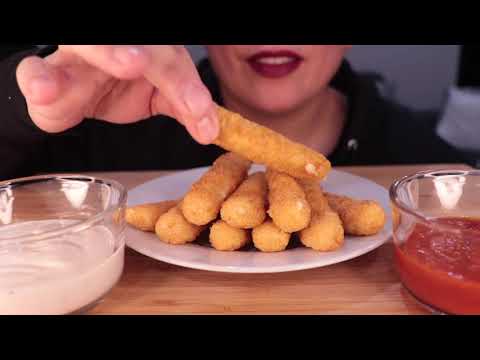 ASMR MOZZARELLA STICKS |EATING SOUNDS| MUKBANG