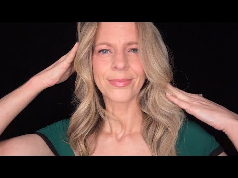 ASMR  Tension Melting Head Massage (Scalp, Face & Neck) & Hair Brushing