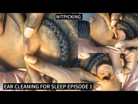 🦋ASMR 🦋EAR PIERCING CLEANING WHISPERS,GUM CHEWING SWEET DREAMS EPISODE 1