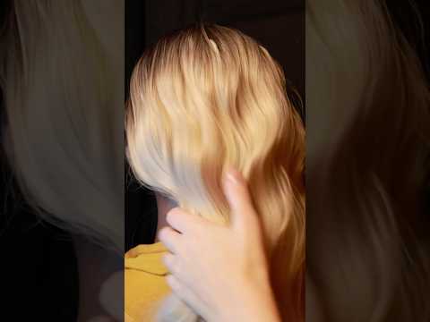 Morning hair brushing tingles 🥰 #asmrhair #asmrhairbrushing #asmrhsirplay #asmrtingles #hairtok