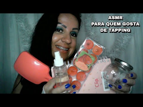 ASMR-PARA QUEM GOSTA DE TAPPING #asmr #rumo2k #asmrportuguês #tapping