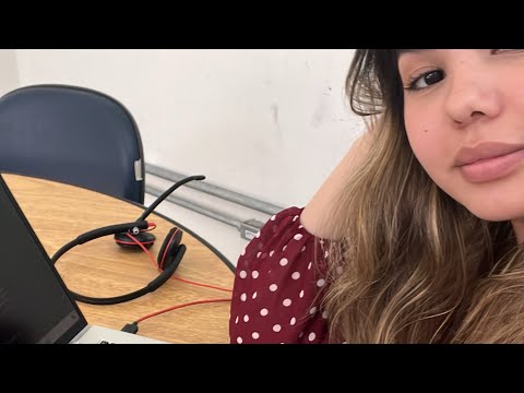 ASMR | VOLTA AS AULAS 😔❤️(estudando e estagiária) - asmr narrado 
