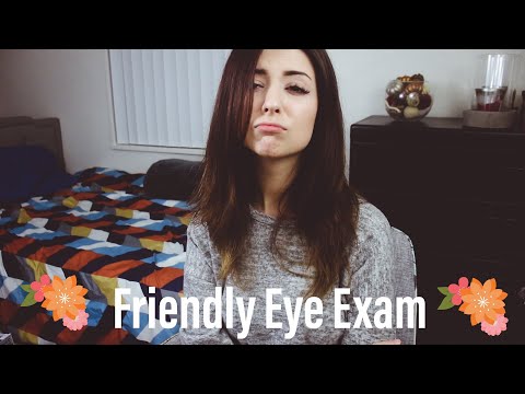 [ASMR] FRIENDLY EYE EXAM