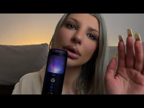 ASMR Extra Slow & Gentle Mouth Sounds and Gum Chewing 🌙