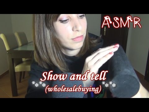 ASMR español show and tell (wholesalebuying)