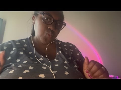 ASMR Personal Attention Spit painting something out your eye 